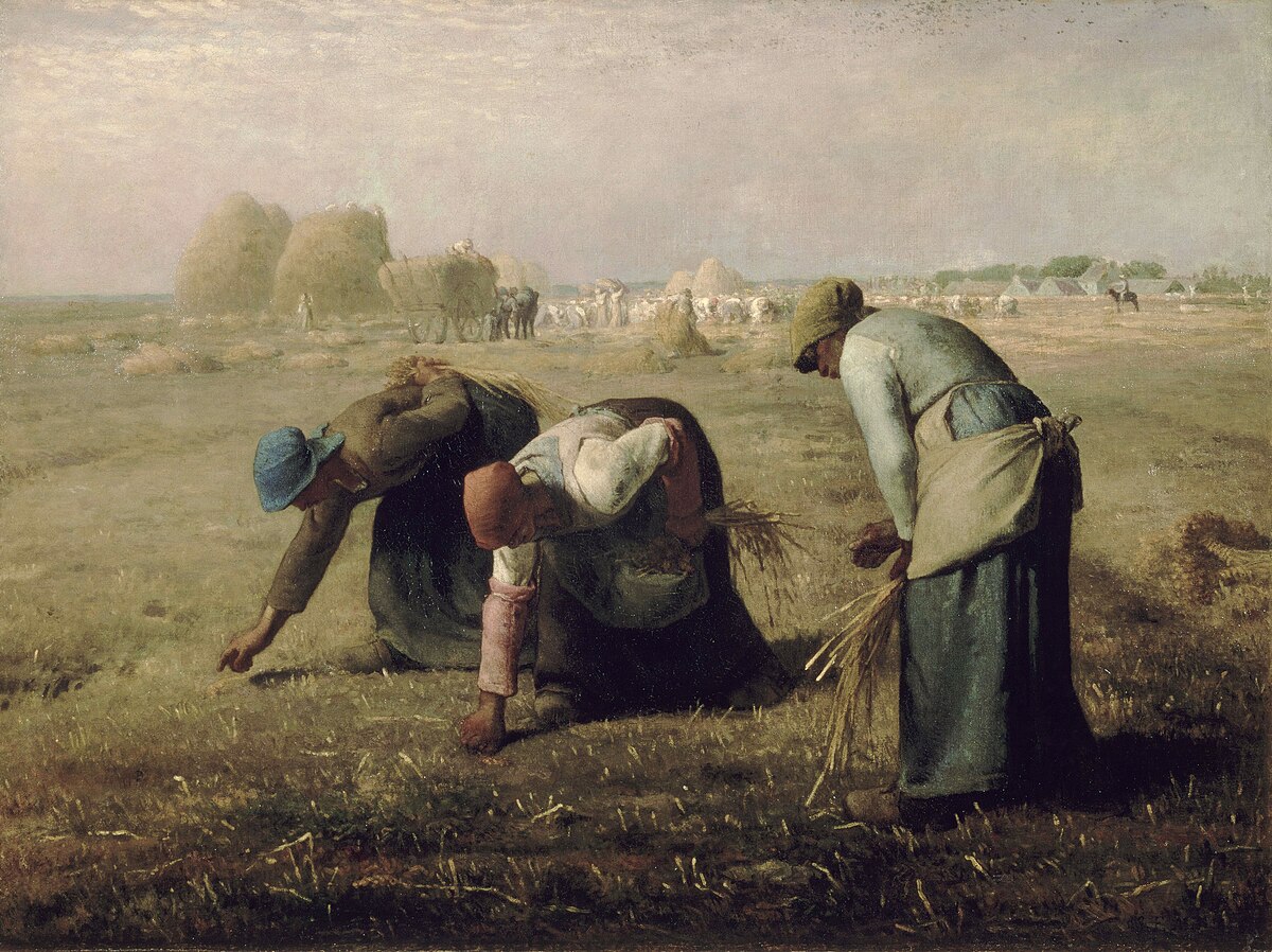 The Gleaners Lukisan